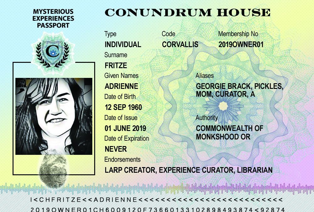 Adrienne Fritze | Conundrum House